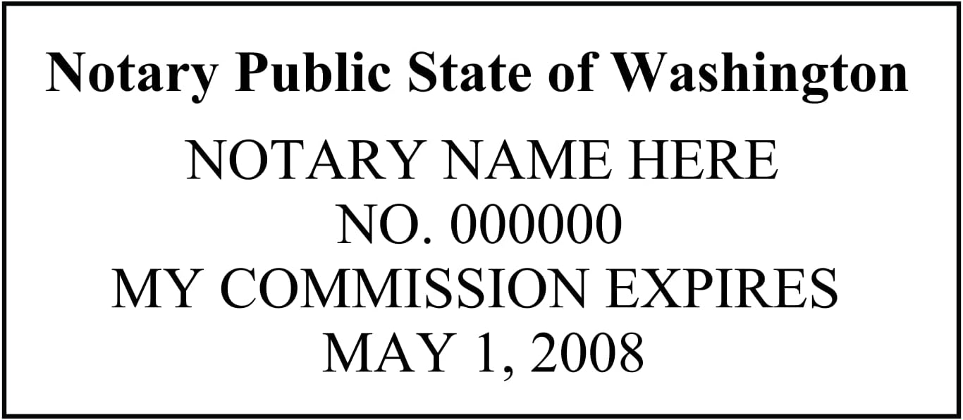 Notary Stamp Seal Ink Personalized Self Inking Stamp Custom Stamp Rubber Stamp Trodat 4913 Self Ink Notary Stamp - 7/8" x 2-3/8" Impression Area - Manufacturer Certificate Required