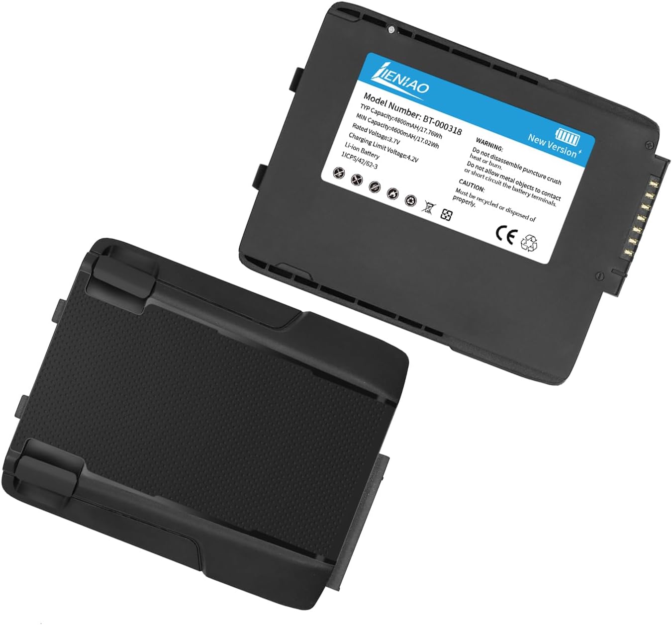 for Zebra Scanner Battery TC77 BT-000318 [New Version 4800mAh] for Zebra TC77 Battery TC70 TC70x TC72 TC75 TC75x TC700H TC700K TC77HL TC720L Barcode Scanner BT-000318-01 (1)