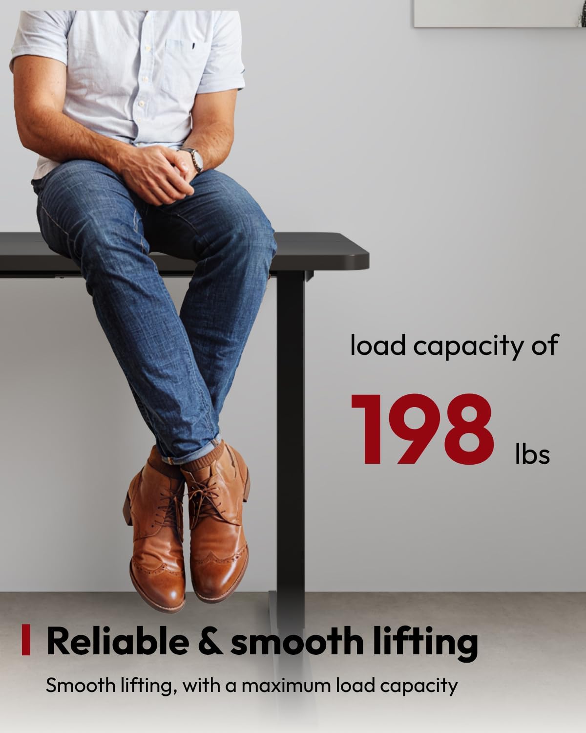 SANODESK Standing Desk Height Adjustable Electric Stand up Desk 63x28 Inches Sit Stand Home Office Desk with Splice Board, Black Frame/Black Top