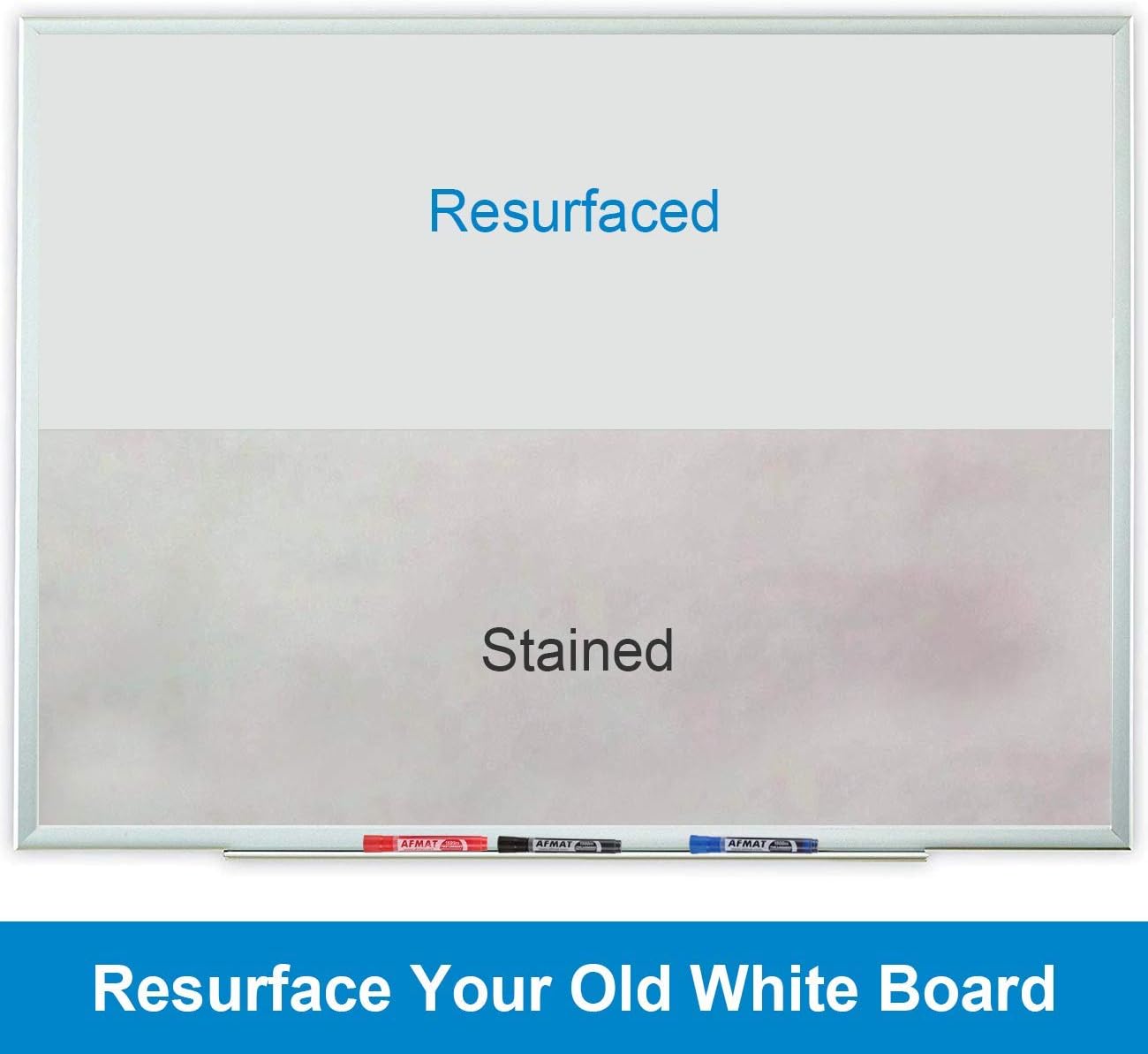 Dry Erase Whiteboard Paper, Large White Board Stickers for Wall, 6x4ft Dry Erase Paper Roll with Adhesive Backing, Perfect Replacement for White Board, No Ghost After 60 Days, 6 Much Better Markers