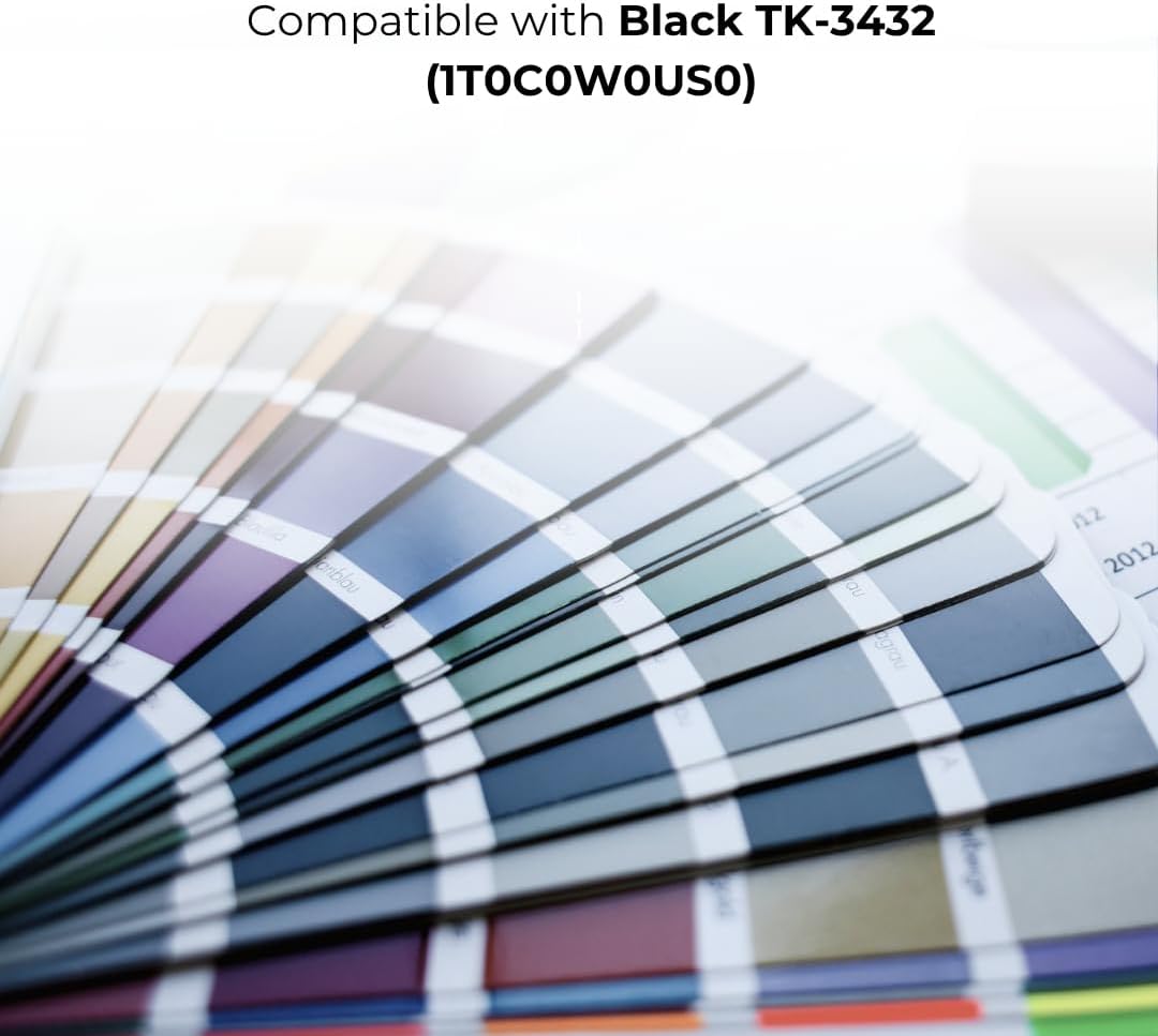 Toner Pros Toner Replacement Cartridge – Compatible for Kyocera TK-3432 (TK3432, 1T0C0W0US0) – Black Toner Replacement for ECOSYS PA5500x, MA5500ifx Laser Printers – High Yield, 21,000 Pages