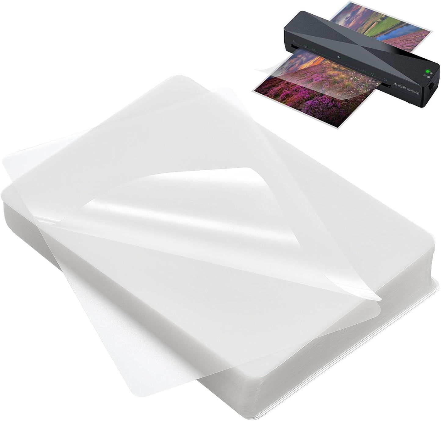 50 PackThermal Laminating Pouches, 9 x 11.5 Inches, 5 Mil Thick Clear Laminating Sheets