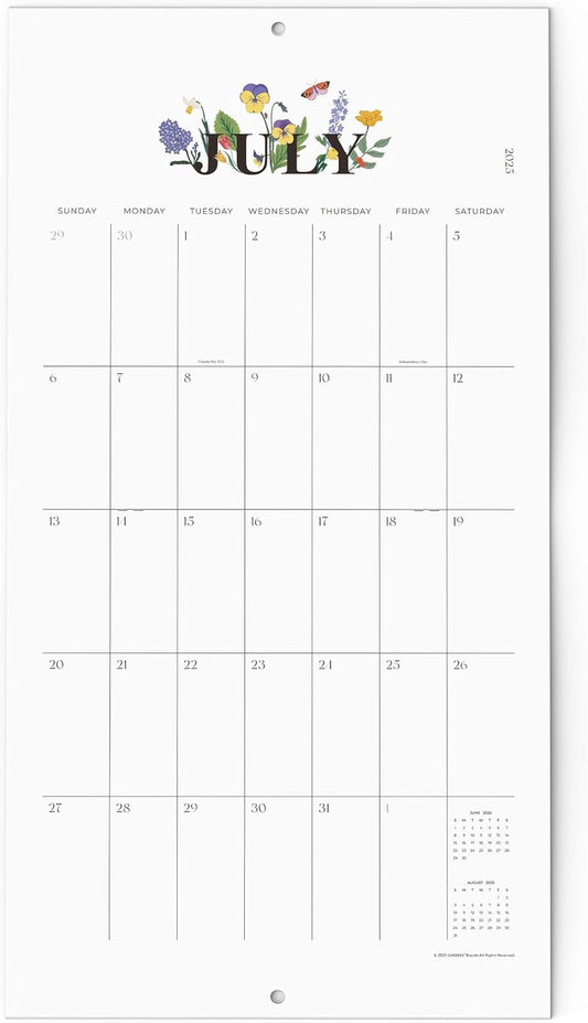 Cabbrix Calendar 2025-2026, Large Wall Calendar 2025-2026 from June 2025 to December 2026, 21-1/2" x 11-1/2",Large Print Big Grid 18 Monthly Calendar Perfect for Organizing & Planning