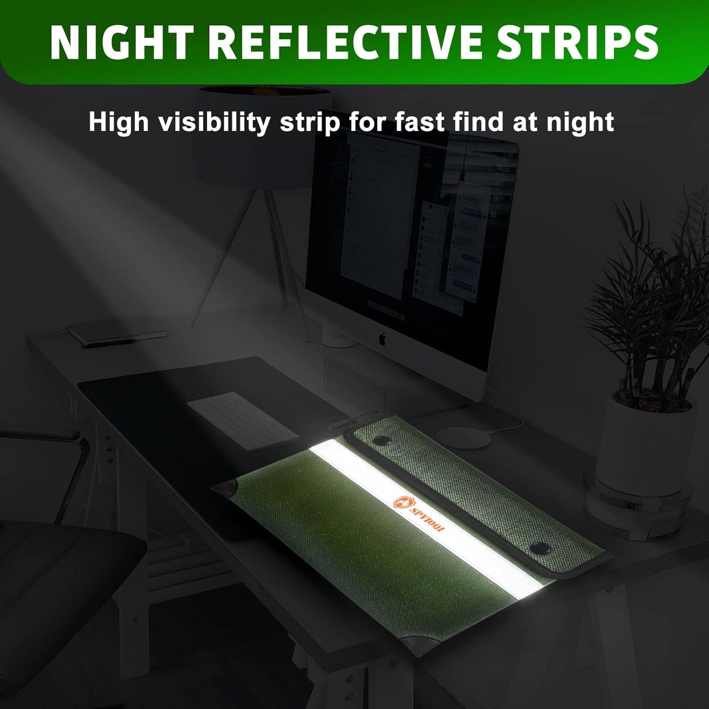 Upgraded 5200°F Fireproof Document Bag - Heat Insulated, Fireproof Safe Pouch with Zipper, 8 Layers of Functional Materials, Fireproof Money Bag for Cash/Documents/Valuables, Water Resistant Fire Bag