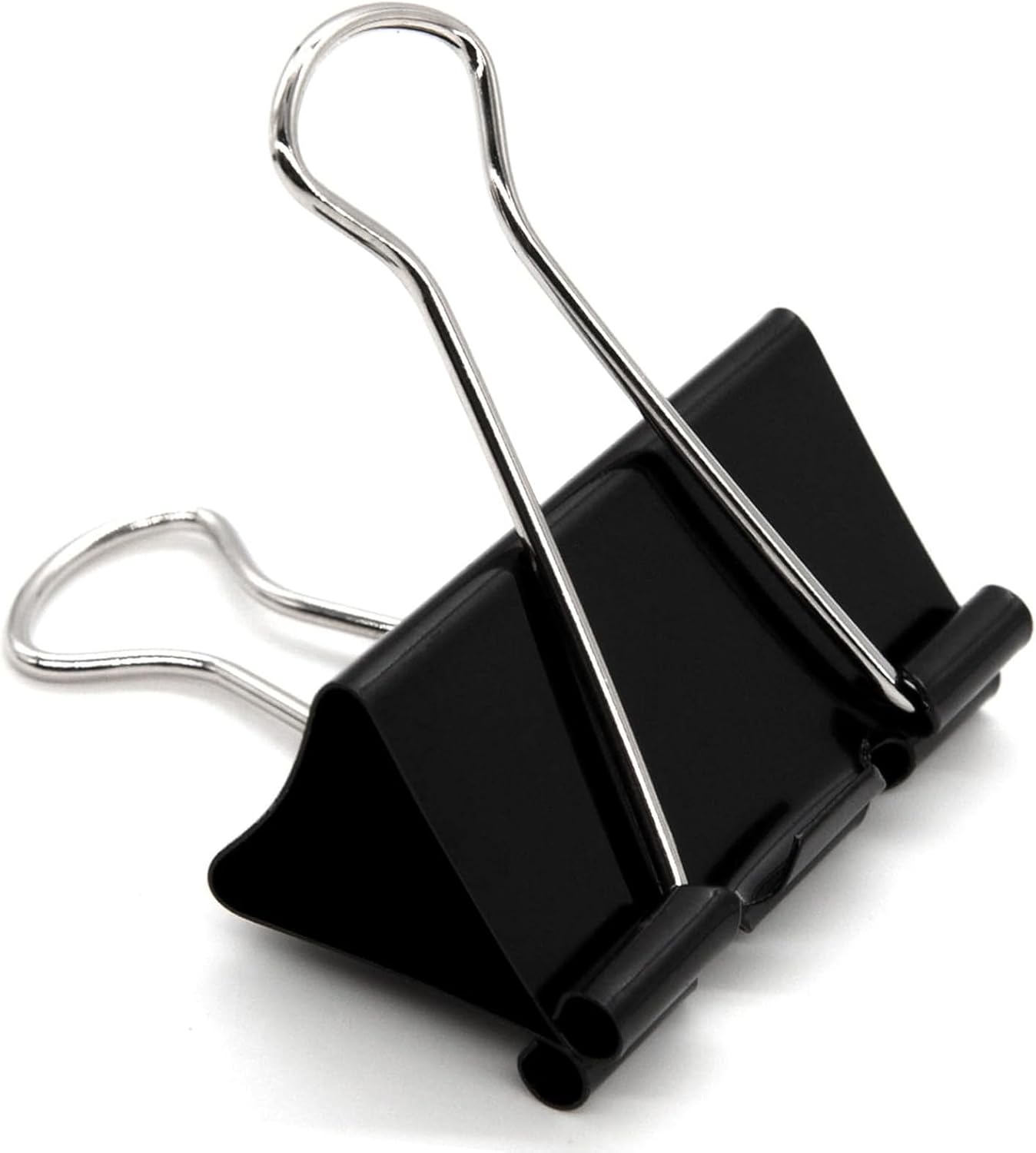 Extra Large Binder Clips 2.4 Inch (60 Pack), Large Binder Clips Big Paper Clips Clamps for Office and Home Supplies, Black