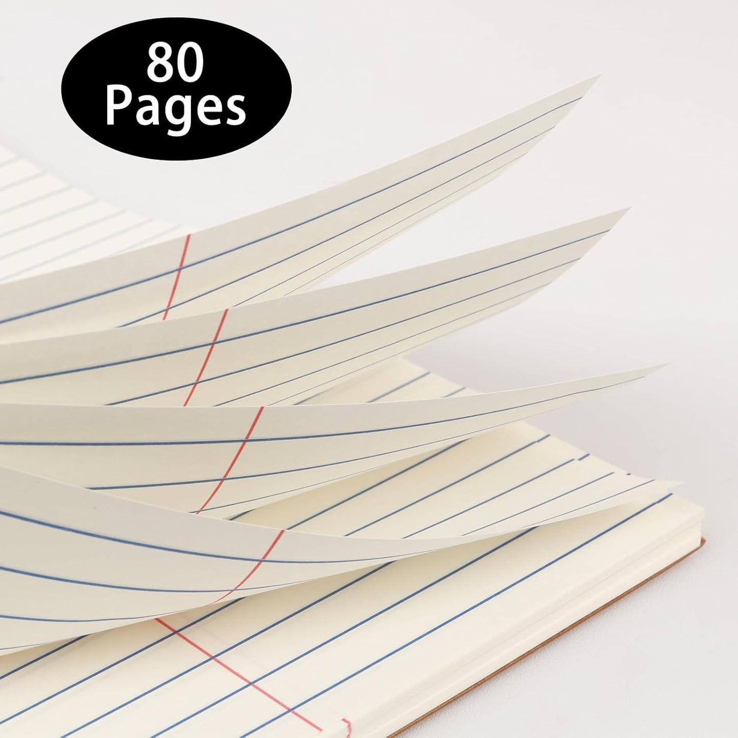 Steno Pads – 6x9 Inches 80 Sheets Steno Notebooks for Writing Notes in School, University, College & Office (2PCS Pink)