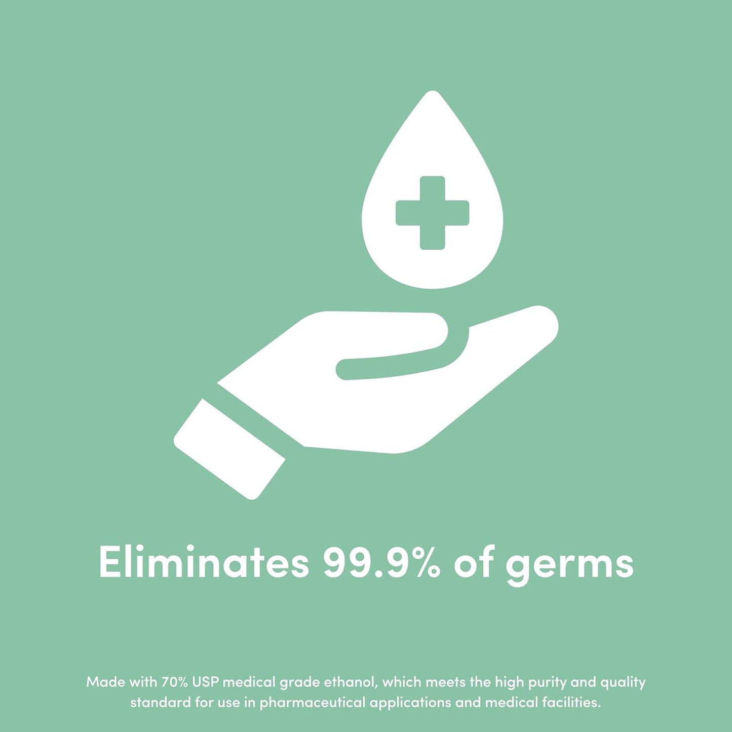 Clean Revolution Liquid Gel Hand Sanitizer, 128 Fl. Oz Refill Supply Container| Eliminates 99.9% of Germs | Gentle & Aloe Enriched | 70% USP Medical Grade Ethanol, Medical Facility Compliant