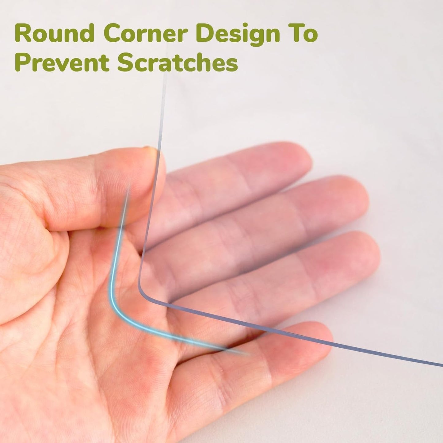 Table Cover Protector, 24x42 Inch, 1.5mm Thick Vinyl