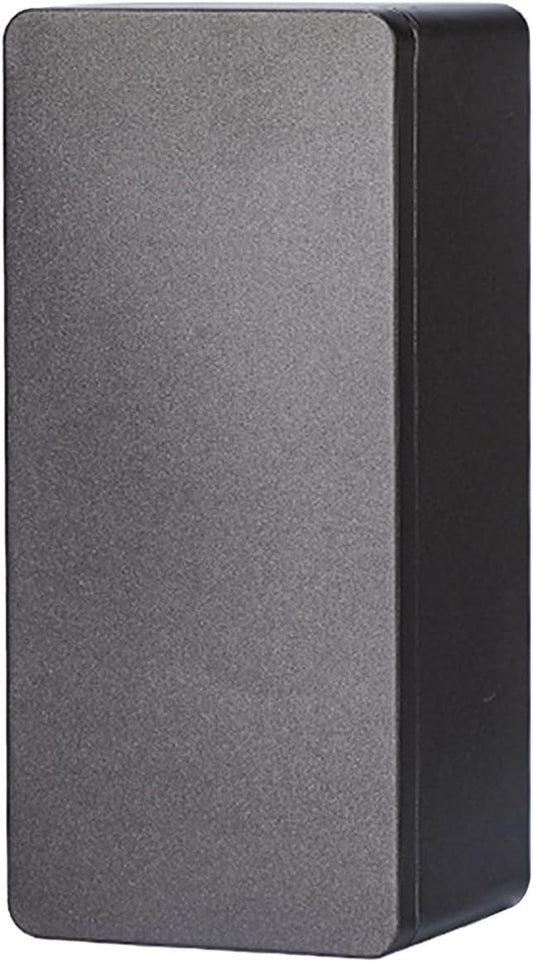 Black Metal Cash Box Money Holder Money Box for Cash Single Row Currency Tray Money Storage Box with Lid Cash Organizer Money Saving Organizer Money Gift Box Organizer, 7.28 x 3.35 x 2.76 inch