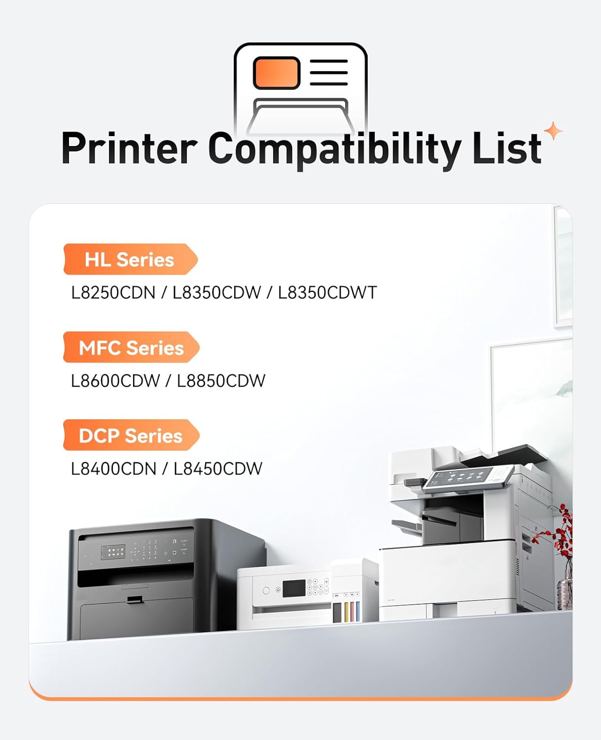 DR331CL Drum Unit Replacement Compatible for Brother DR-331CL Imaging Drum HL-L8350CDW MFC-L8850CDW MFC-L8600CDW HL-4150CDN MFC-9970CDW DCP-L8400 9050 9055 L8450 HL-L8250 L8650 L8850 4570CDW Printer