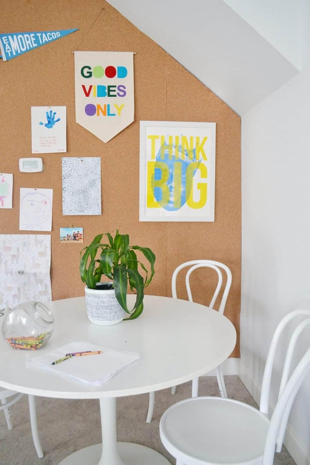 Manton Cork Premium Cork Sheet - 4' x 8' x 3/8", 100% Natural Facing Grade Material for Bulletin Boards, Decorative Photo and Message Push Pin Displays - Perfect for Home, School, and Office