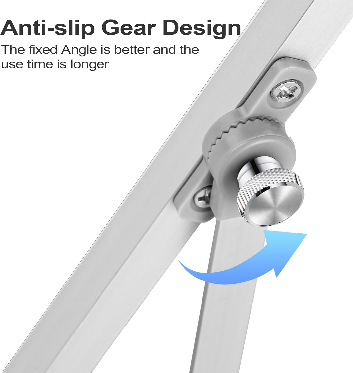 Small Desktop White Board with Stand, 10" x 10" Double-Sided Silver Aluminium Frame Whiteboard for Kids, Mini Dry Erase Board for Home, Office, School