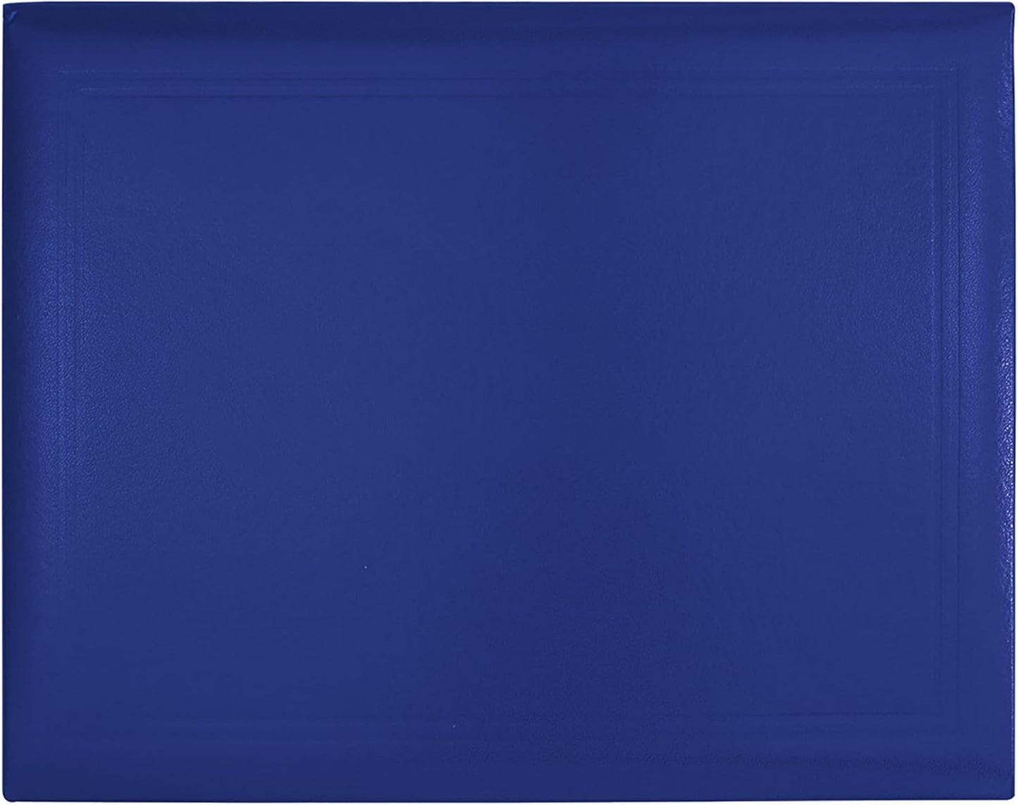 GraduationMall 8.5"x11" Smooth Padded Diploma Cover Certificate Holder Royal,6-Packs