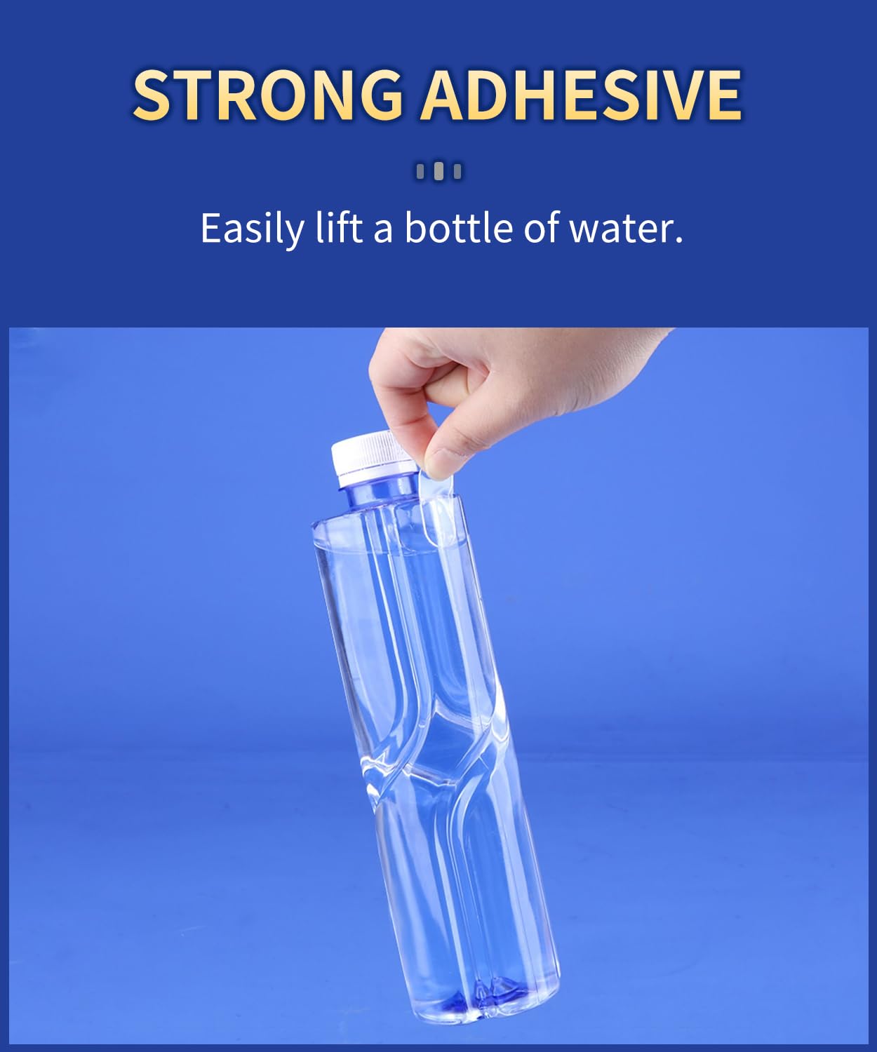 Nano Double Sided Adhesive Pads Strong Sticky Dots & Residue-Free, Mounting Tape Heavy Duty Hang Picture Decor Poster Map, Clear Large Dots Tape Removable, 180 Pcs 1.38x0.6 in