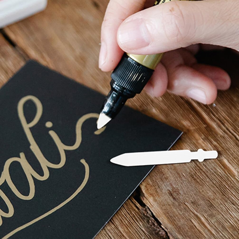 50pcs 0.7mm Acrylic Paint Marker Replacement Nibs - Nylon Pen Tips for Paint Pens, Easy to Install, Friendly, Ideal for Art Projects, Diy Crafts