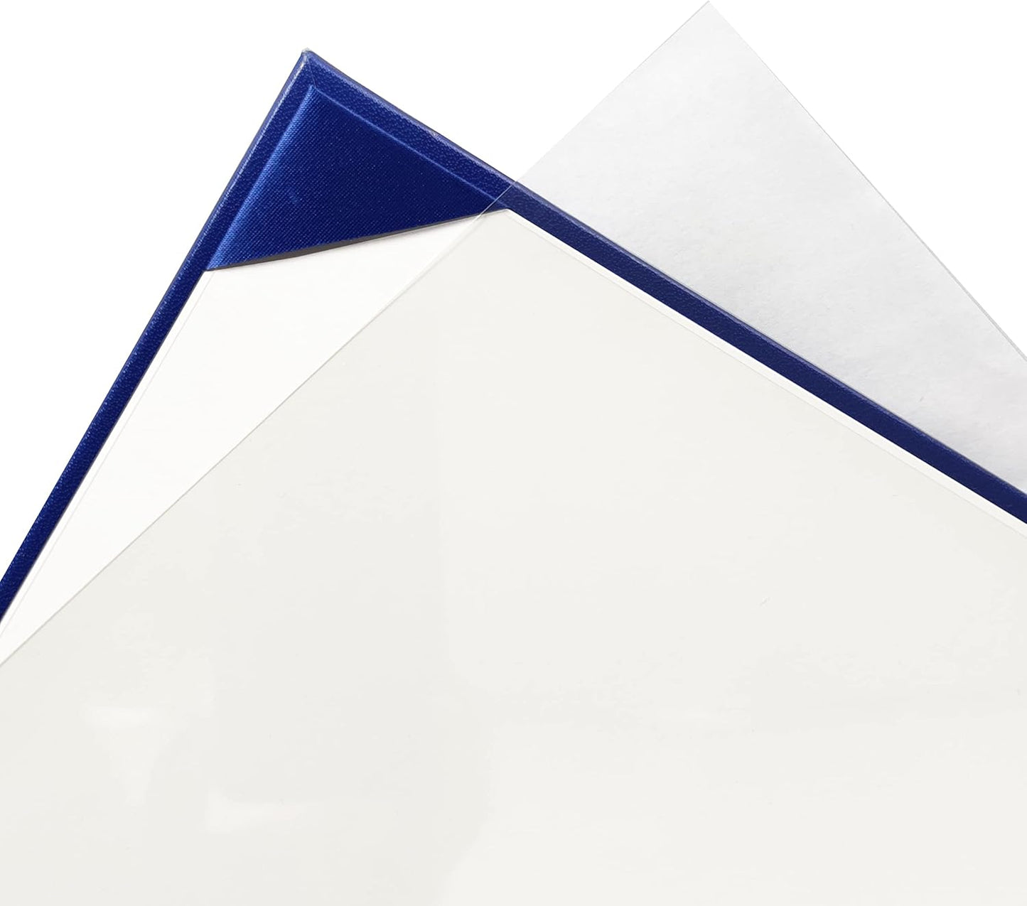 12 PCS Smooth Diploma Certificate Cover 8 1/2" x 11" Royal Blue