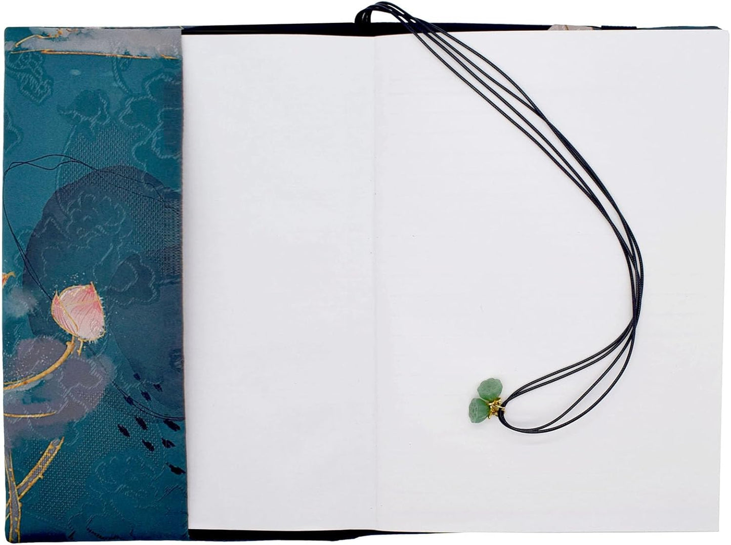 BLBMH A5 Book Covers for Paperbacks Book Cover for Privacy Fit for 5.5x8.3 inch Adjustable Book Sleeve Cover for A5 Diary Books Fabric Softcover Protector for Notebook - Lotus B