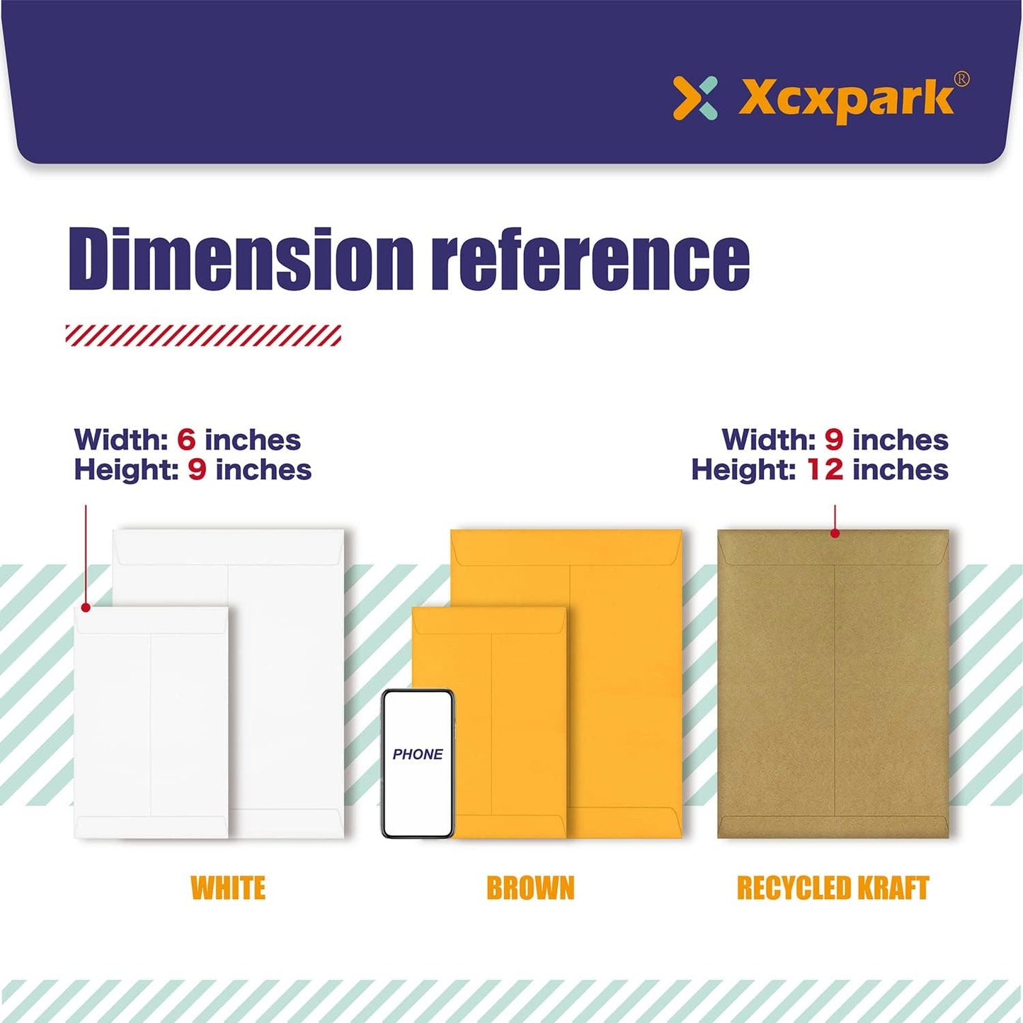 250 PCS 9x12 inches Security Catalog Envelopes Printable Self Seal Envelopes, Anti Tear brown Kraft Envelopes for Invitation Cards, Pictures, Photos, Documents