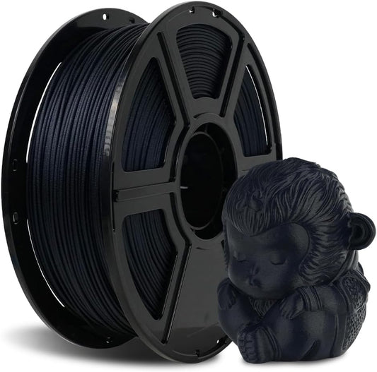 FLASHFORGE Carbon Fiber PLA Filament 1.75mm, Carbon Fiber Reinforced PLA 3D Printer Filament, 1KG Spool Dimensional Accuracy +/- 0.02mm, High Strength & High Abrasion-Resistance (PLA-CF Midnight Blue)