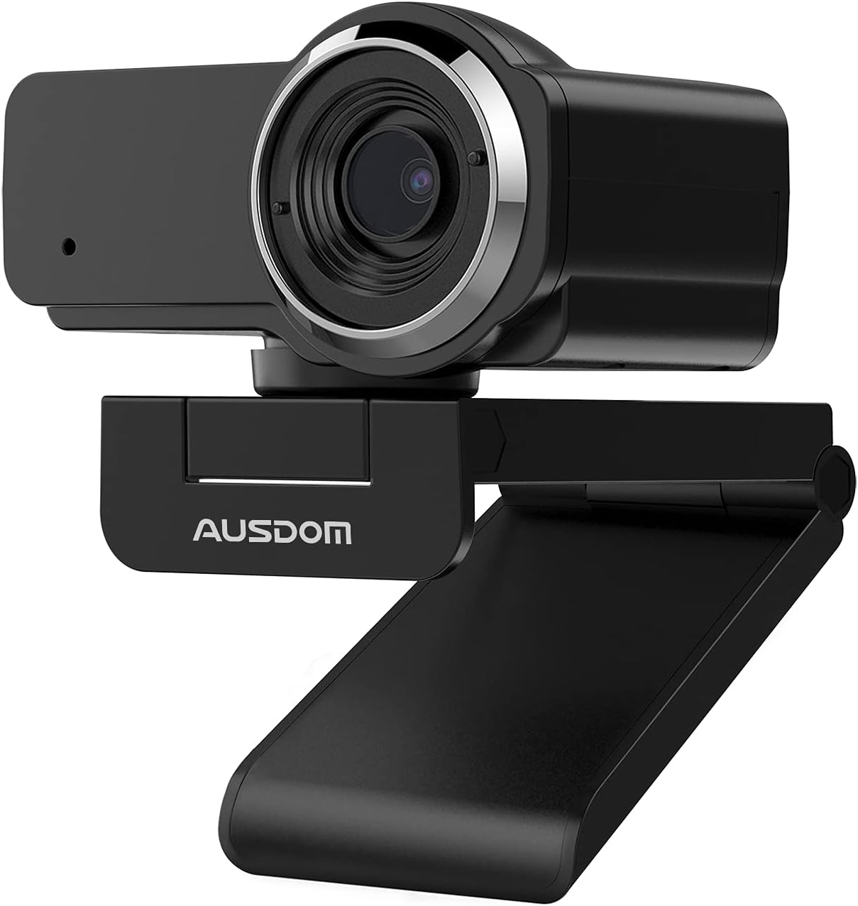 AUSDOM AW635 HD 1080p Webcam with Microphone, Plug & Play USB Streaming Webcam 60° Wide Angle with Low Light Correction for PC Mac Computer Laptop Online Class Zoom Webex Skype Google Meet Teams