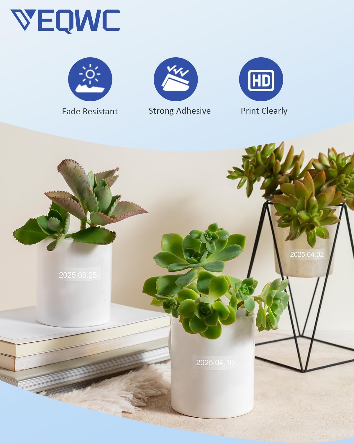 Tze135 Tze 12mm 0.47 Laminated White on Clear Label Maker Tape Compatible for Brother Tze-135 Tz-135 Tz 1/2 Refill Work for Ptouch PT-D210 PT-D220 PT-H110 PT-D400 PT-D600, White on Clear, 4 Pack