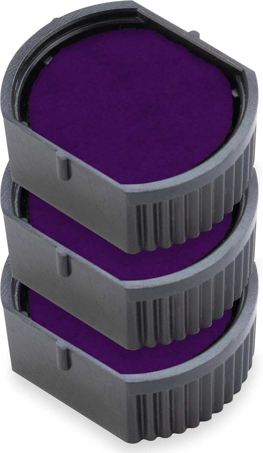 COLOP E/R12 Non-Toxic, Water Based Premium Replacement Pad for Printer R12 Stamp - Pack of 3 - Purple