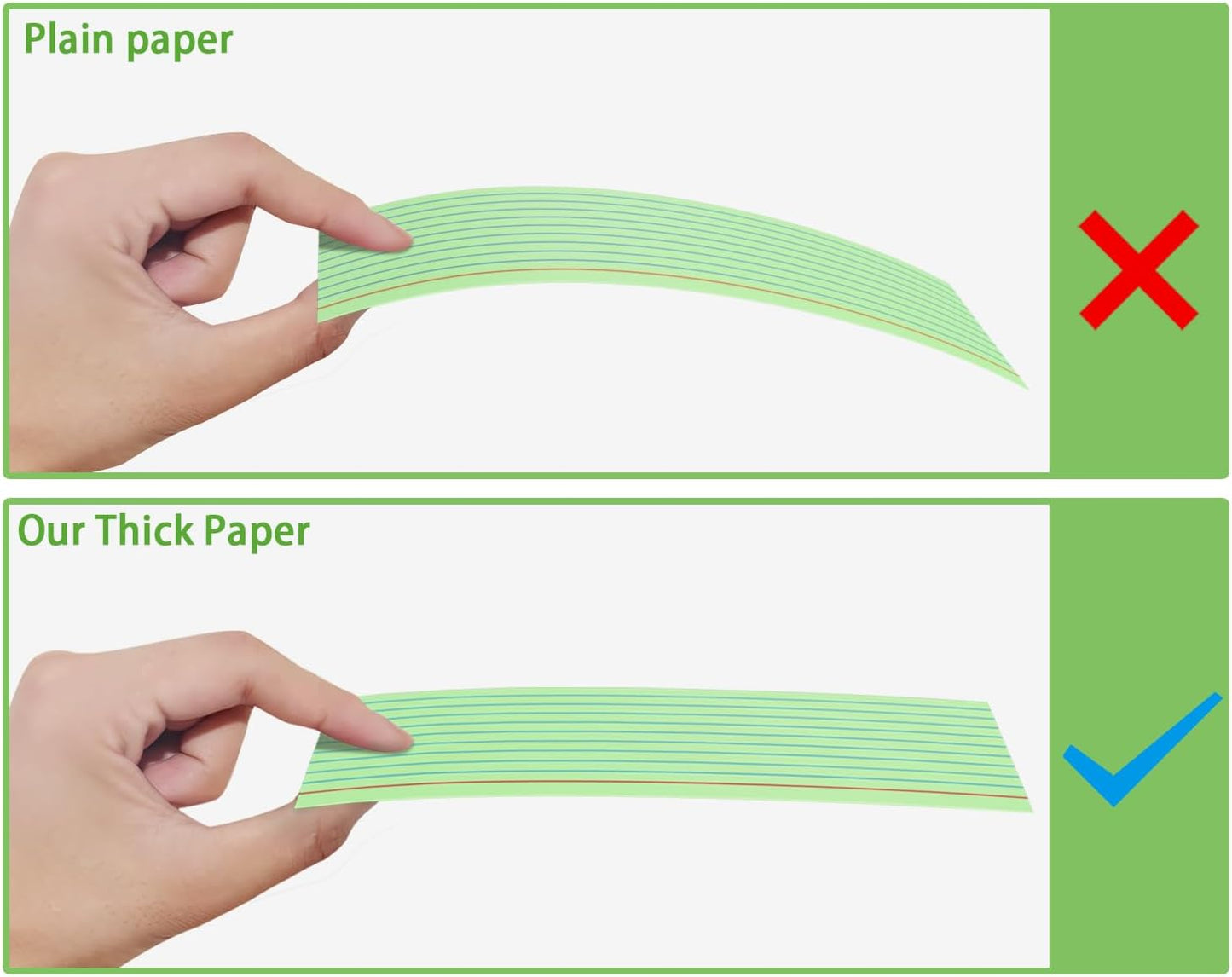 Colored Index Cards 3x5, 200 Pack, Ruled Index Cards, Flash Cards for Studying, Heavy Note Cards for Office, Home and School，Four Colors, Each Color Individually Wrapped, 50 Pack Per Package