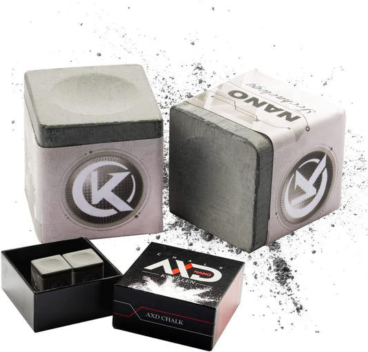 KONLLEN Pool Cue Chalk Nano Technology Billiard Chalk for Professional Tournament Dedicated Pool Chalk (Outstanding Performance, Reduce Miscue, Durable)