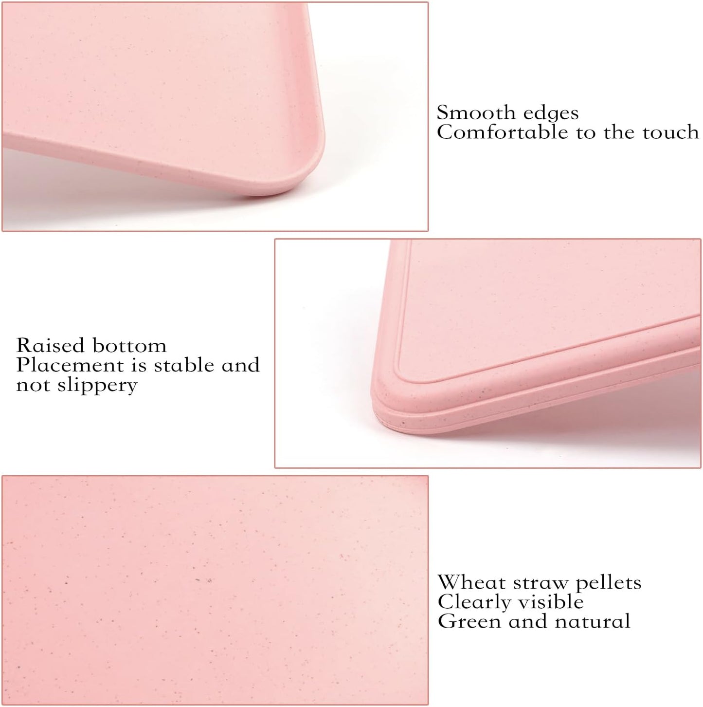 Plastic Art Trays,10-Pack Large Plastic Art Trays (14.9 x 10.6in),Stackable Activity Tray Crafts Organizer Tray Serving Tray Jewelry Tray for DIY Projects, Painting, Beads, Organizing Supply