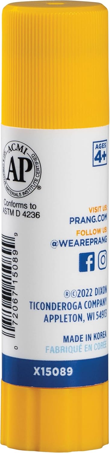 Prang Washable Glue Stick, Blue.28 Oz, 1 Count