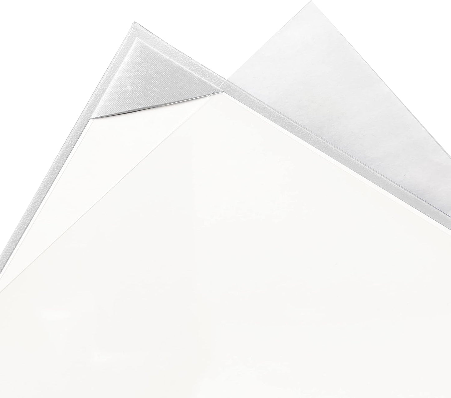 5 PCS Smooth Diploma Certificate Cover 8 1/2" x 11" White