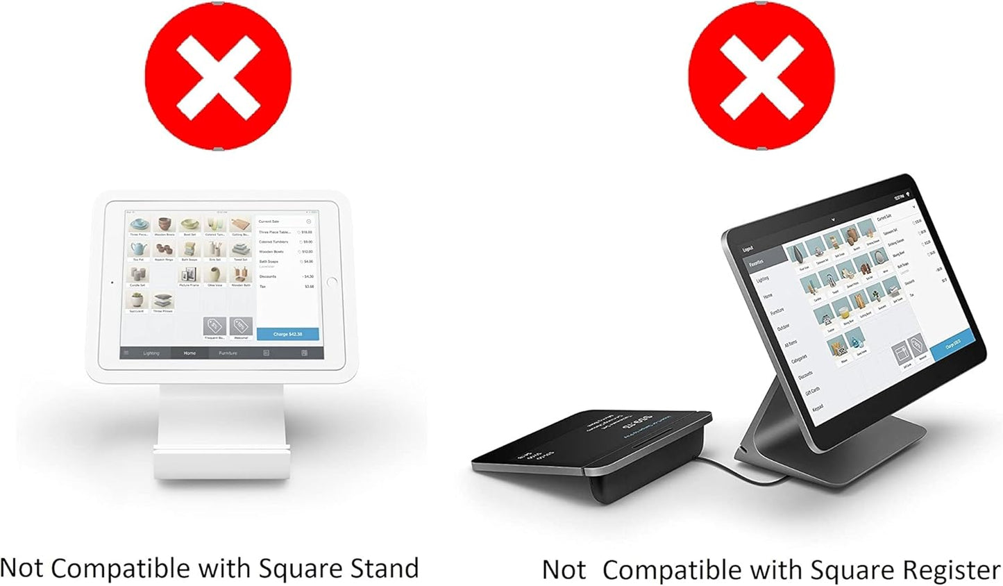 Cordless Wireless Barcode and UPC Code Scanner/Reader with Stand-up Base/Cradle and USB Cord. NOT for Square
