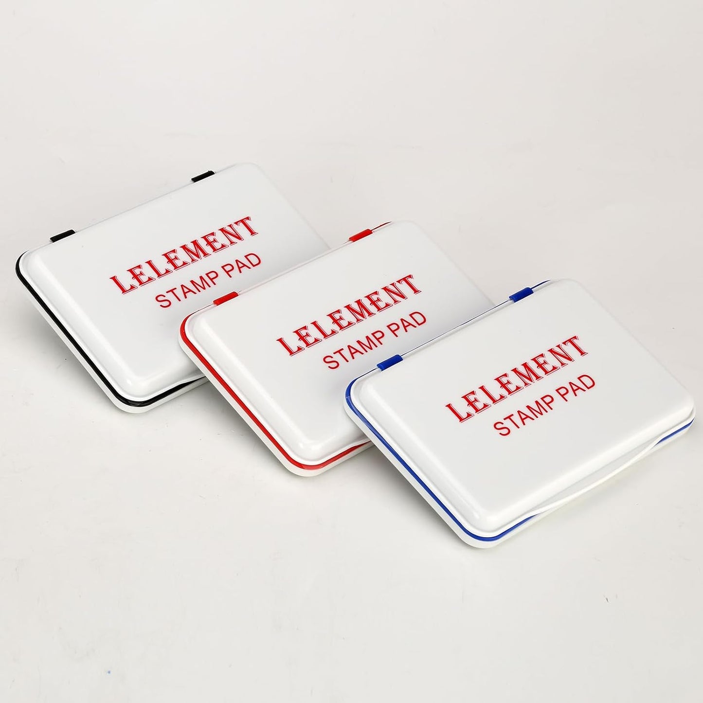 Ink Pads for Stamps | Black Ink Stamp Pad | Rubber Stamps Ink Pad - Premium Quality Felt Pad for Stamps | Stamp Pads | Medium Size