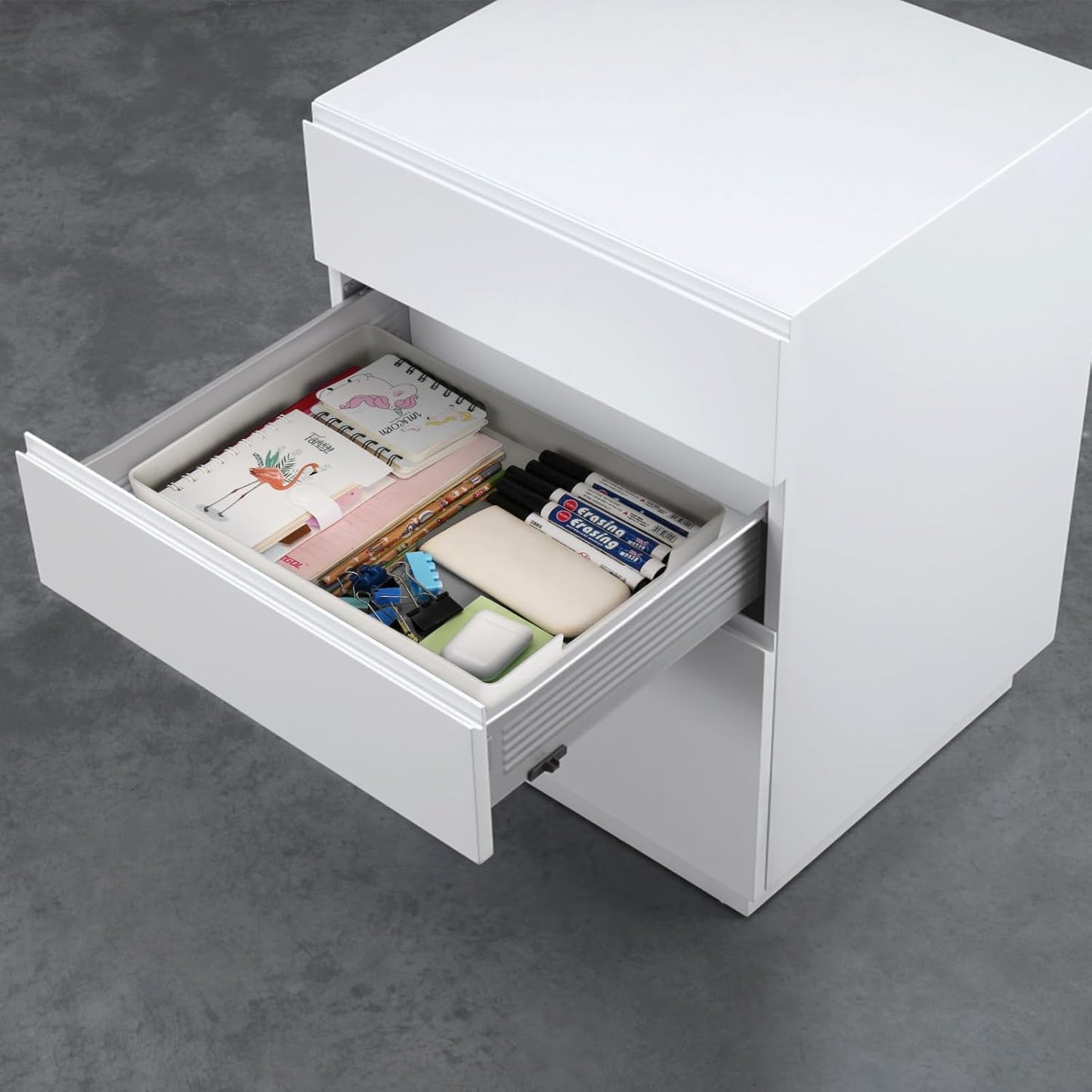 Letter Tray Letter Organize,2Pack Paper Tray,Stackable Desk Drawer Organizer for Office Supplies, Magazines, Folders, File,Notebooks, Stationery, Plastic Desk Tray for Desktop, for Home,Office, School