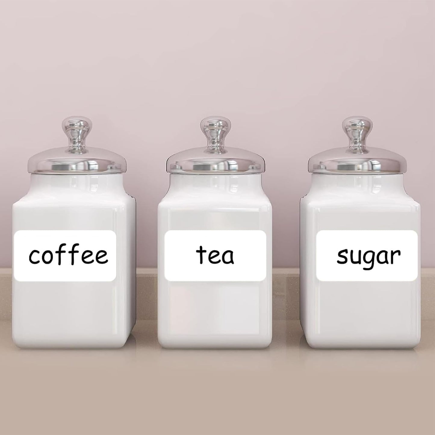 SVNOOC Multi-Use Removable Dry Erase Labels Stickers, White, Reusable Sticky Notes (2x4 inches) (2 * 4 inches White)