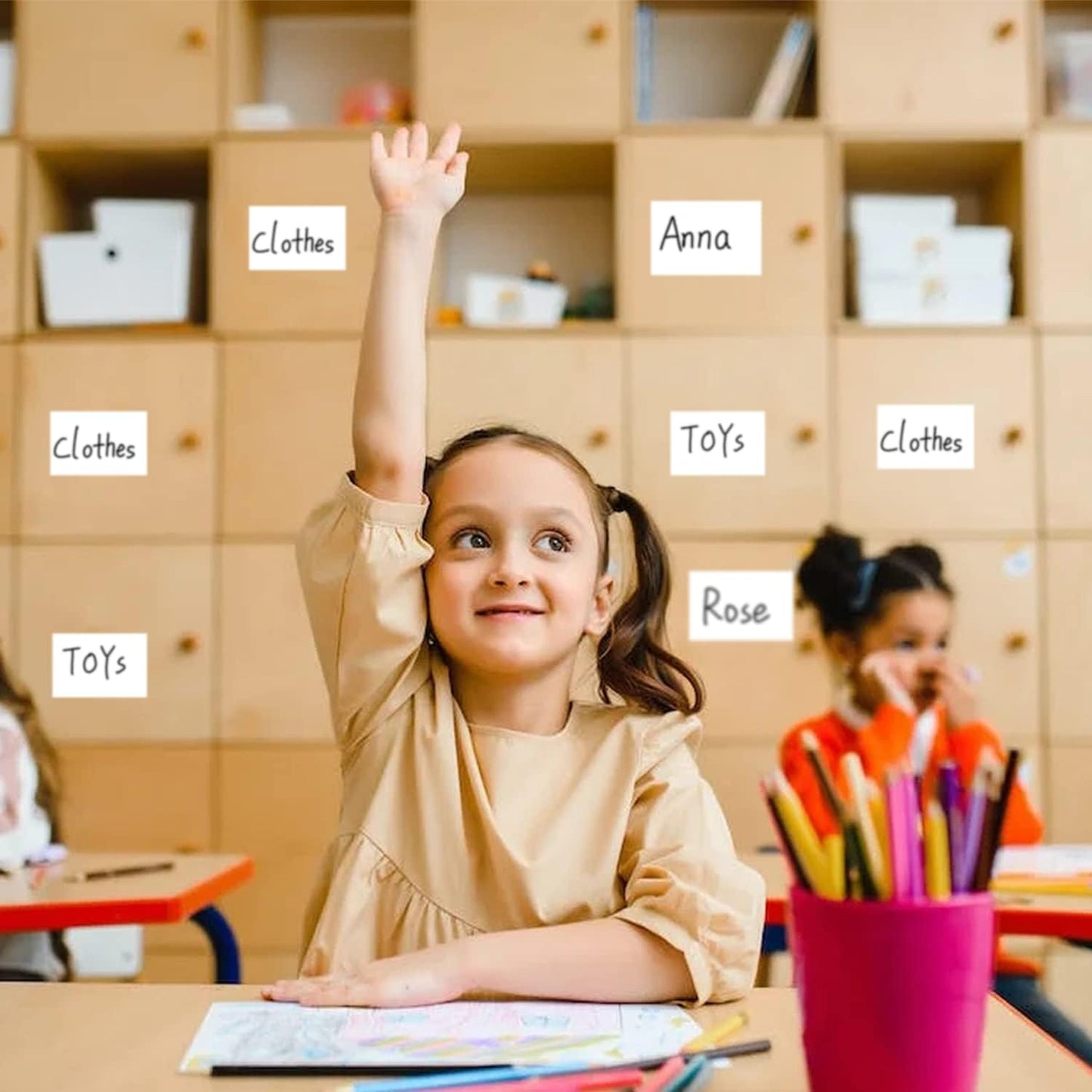 2×3 Inch Removable Blank Freezer Labels,Water/Oil/Tear Resistant/Ink Won't Smudge No Residue (120pcs,1 Bag)