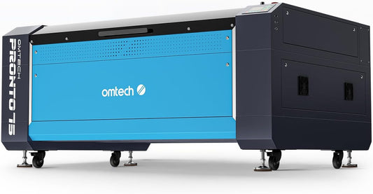 OMTech Pronto 150W CO2 Laser Engraver – 63"x40" Laser Cutter with Autofocus, 2-Way Pass, Air Assist, Red Dot Pointer | Ideal for Wood, Acrylic, Glass & More