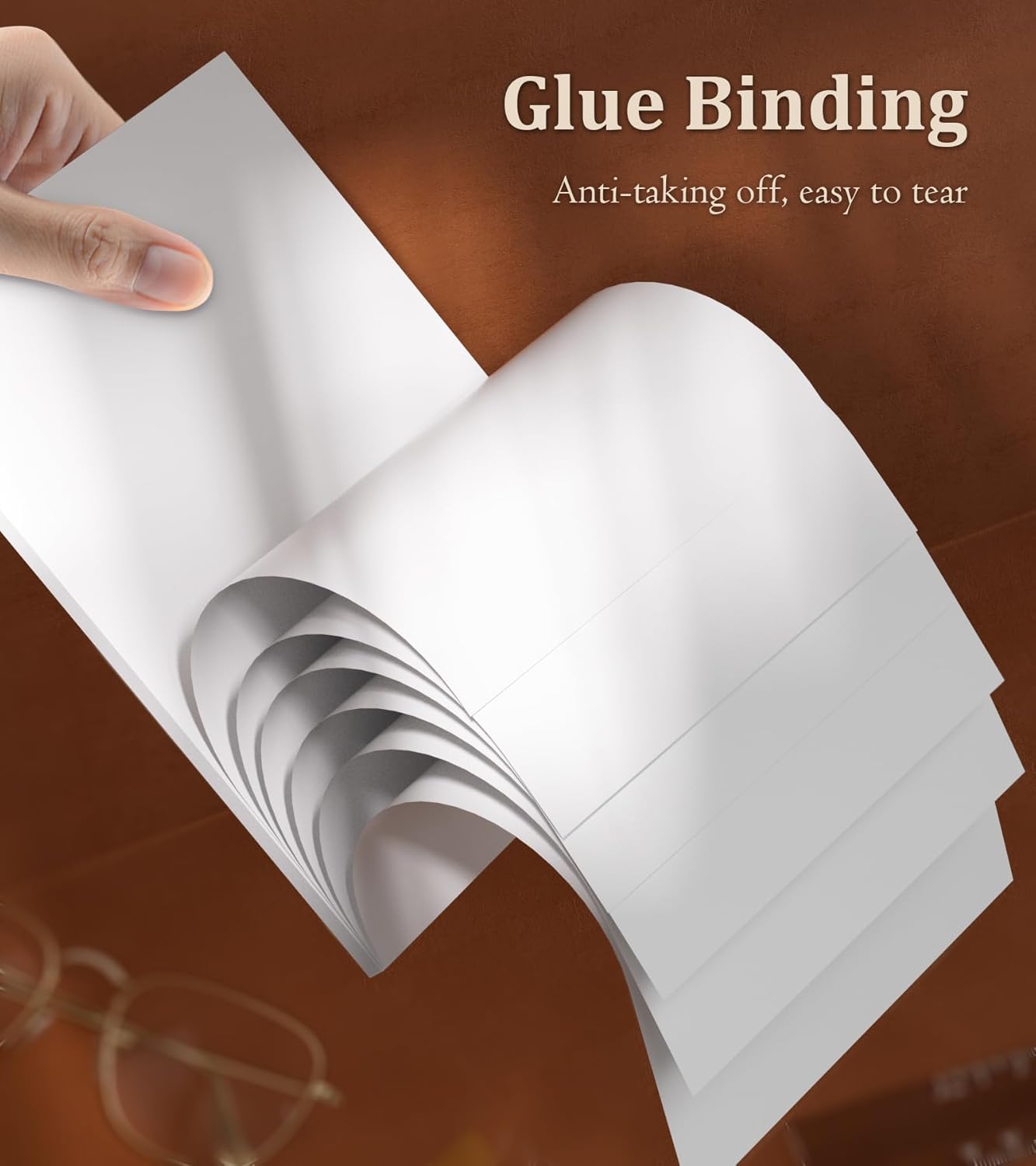 Note Pads 4x6 - Notepad - 10 Pads - 50 Sheets per Notepads - Small Writing Pads White Paper - Blank Note Pads - Server Memo & Scratch Pads 4x6'', Pocket Note Pad with Clean Sheets for Office