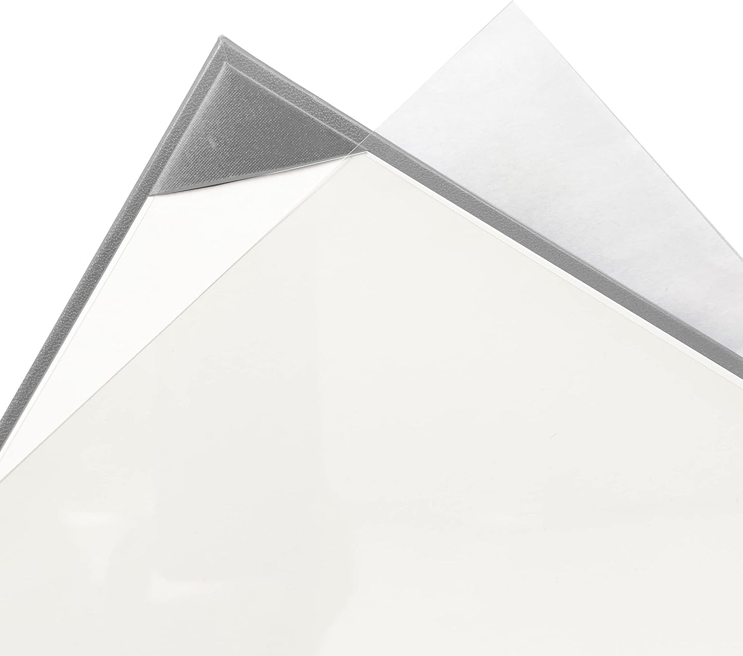 Smooth Diploma Certificate Cover 8 1/2" x 11" Silver