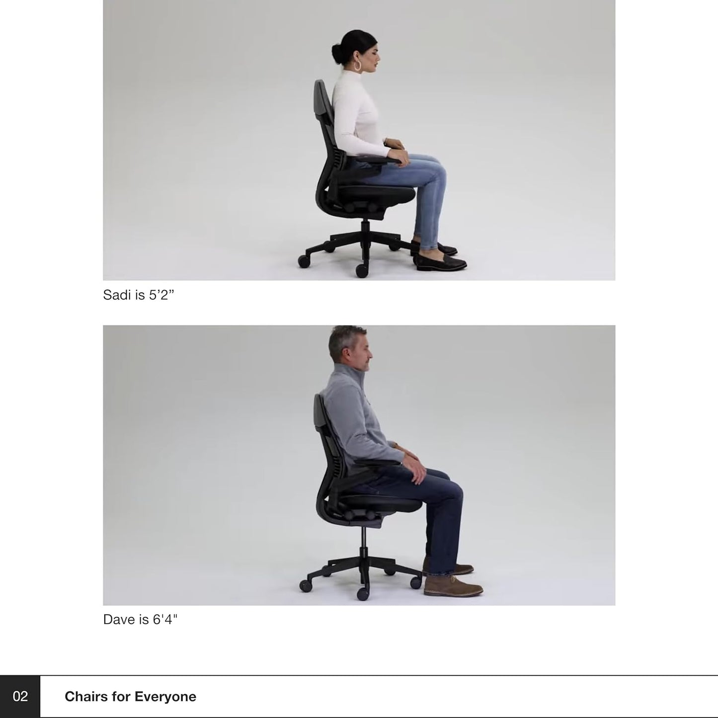 Steelcase Gesture Office Chair - Ergonomic Work Chair with Wheels for Carpet - Comfortable - Intuitive-to-Adjust for Desk - 360-Degree Arms - Nickel Gray Fabric