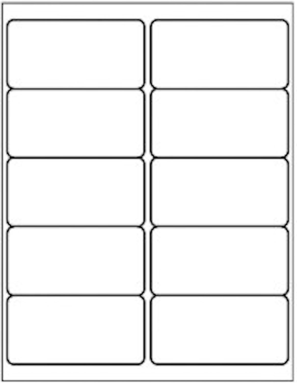 BESTEASY 2x4 Shipping Labels, FBA 10 Up Address mailing Labels, 100 Sheets Sticker Labels Compatible Laser/InkJet(1000 Labels)