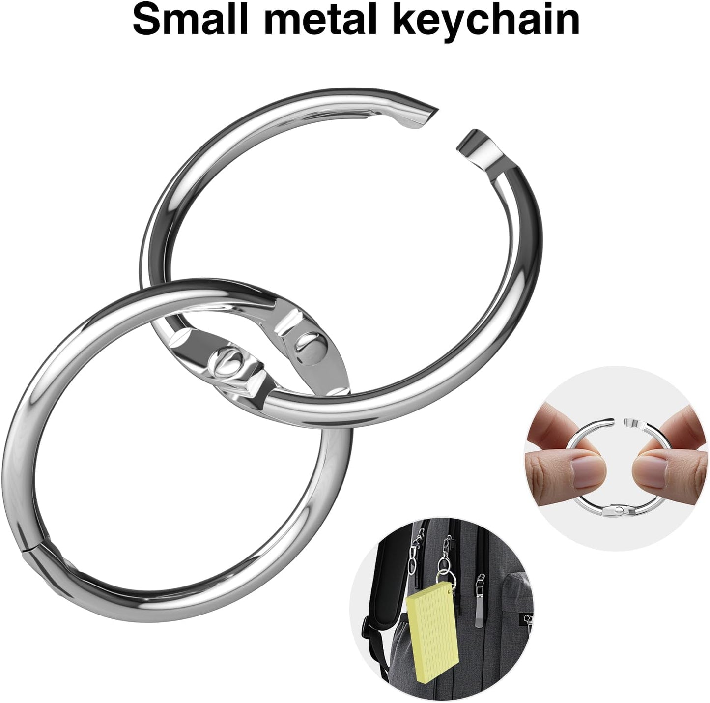 250 Count Yellow Index Cards 3x5 Inch with Key Ring, Color Flash Index Card (50 Sheets Each), Durable & Portable Note Taking for Students, Teachers, Study Note Cards for Office Home School