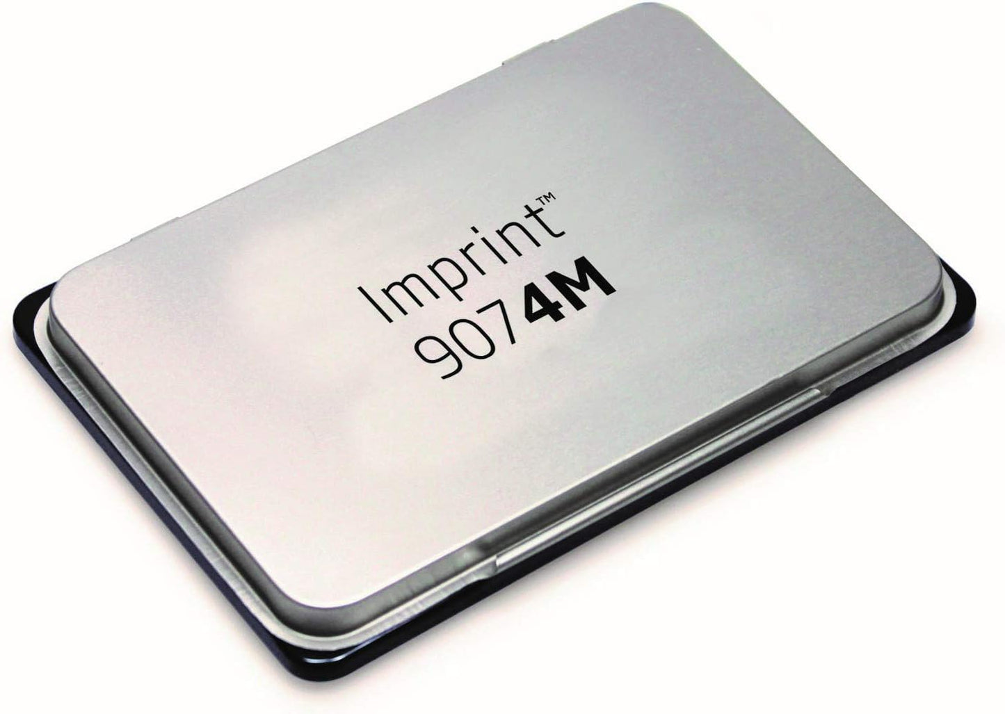 Trodat Imprint 9074M Metal Stamp Pad, 3-1/2" x 6-3/8", Dry (No Ink)