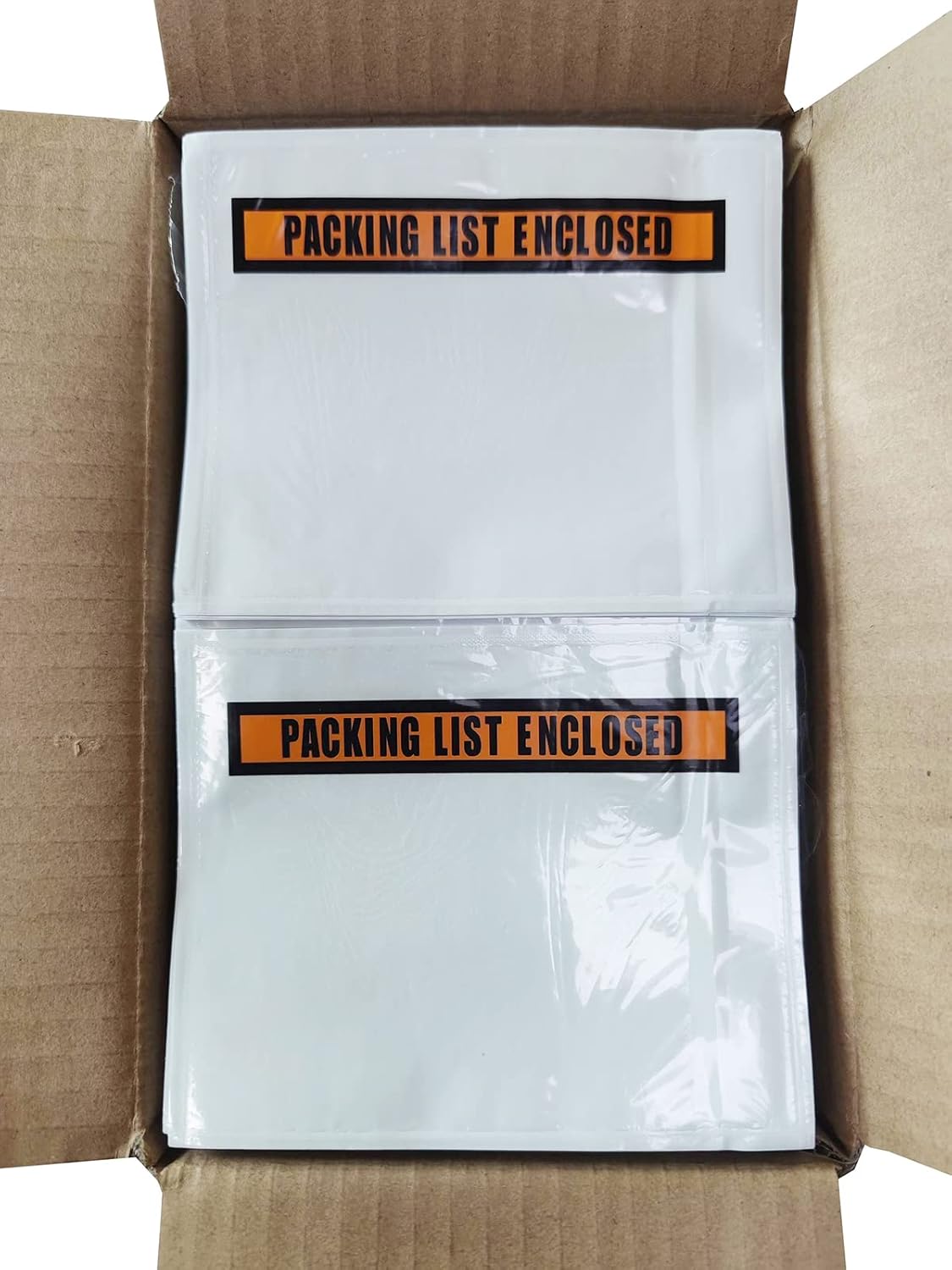 1000 Pcs Packing List Envelopes Pouches 4.5”x 5.5”,Packing Envelopes for Shipping Mailing Pouch Enclosed Bags with Packing Slips Invoice Label