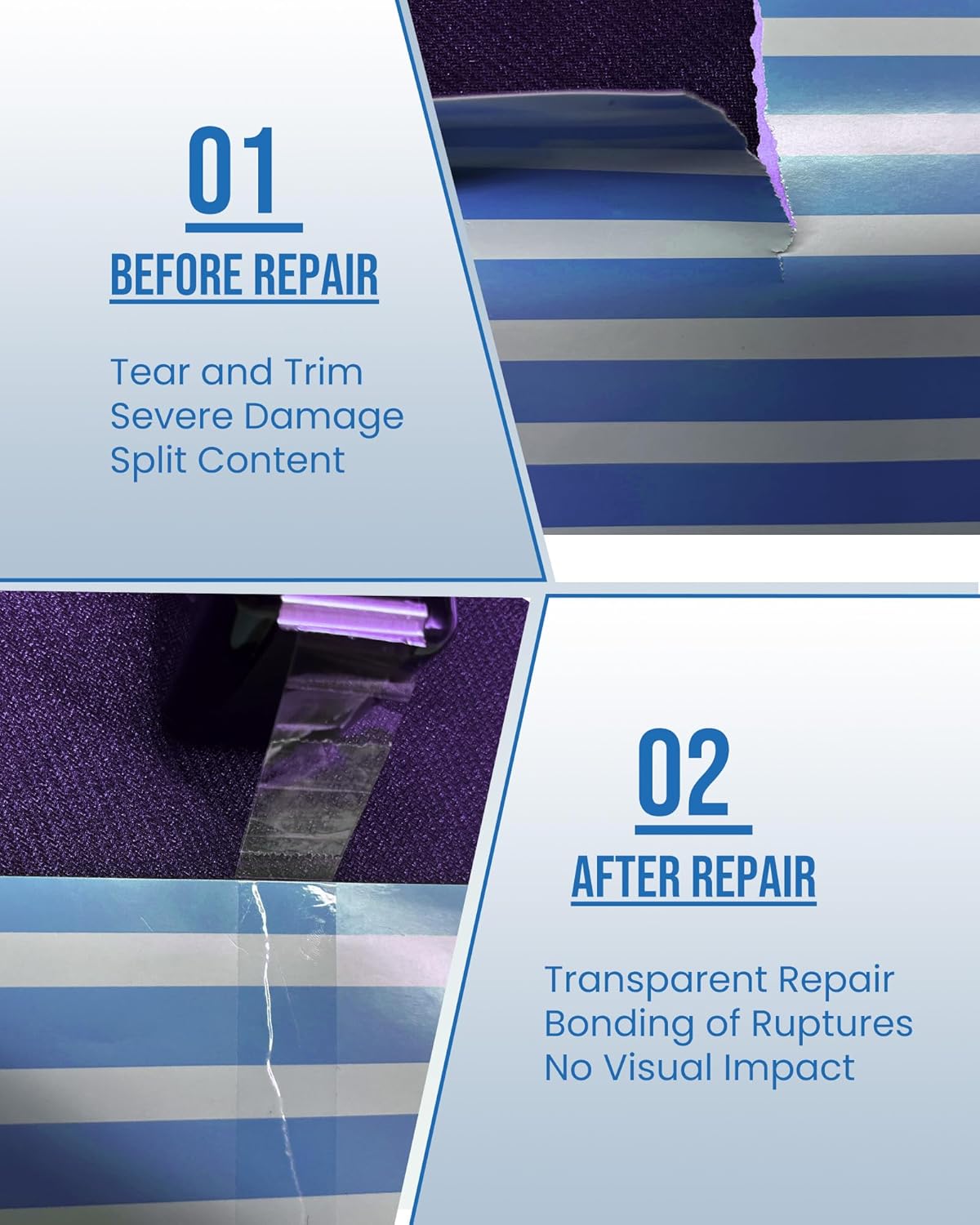 Lichamp Bulk Tape Dispenser with Refill Rolls, 120pc Clear Tape Rolls with 10pc Desk Dispenser for Office and School, 3/4 x 1000 Inches