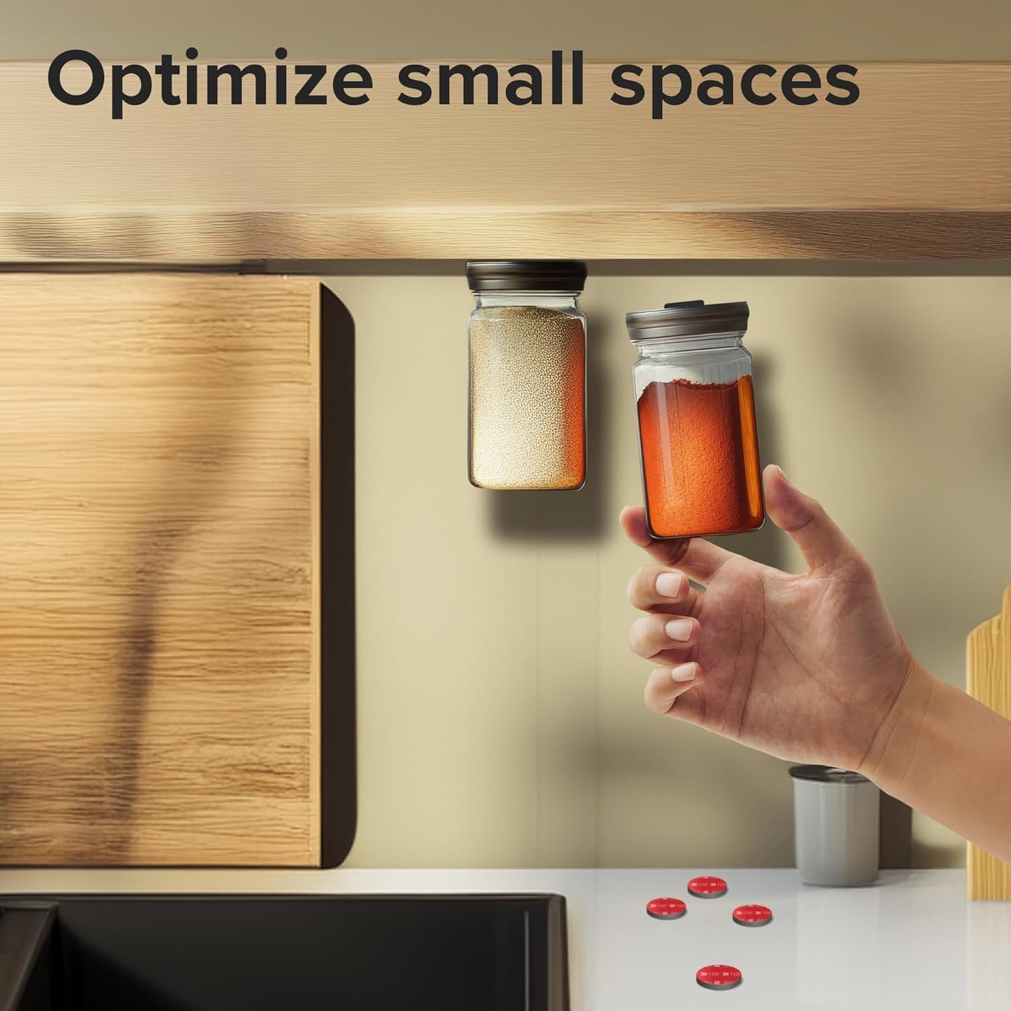 Adhesive Strong Magnets Heavy Duty (100 pcs 1x0.15) - Round Magnet - Strong Sticky Magnets with Adhesive Backing - Ceramic Magnet, Ferrite Ideal for for Industrial Use