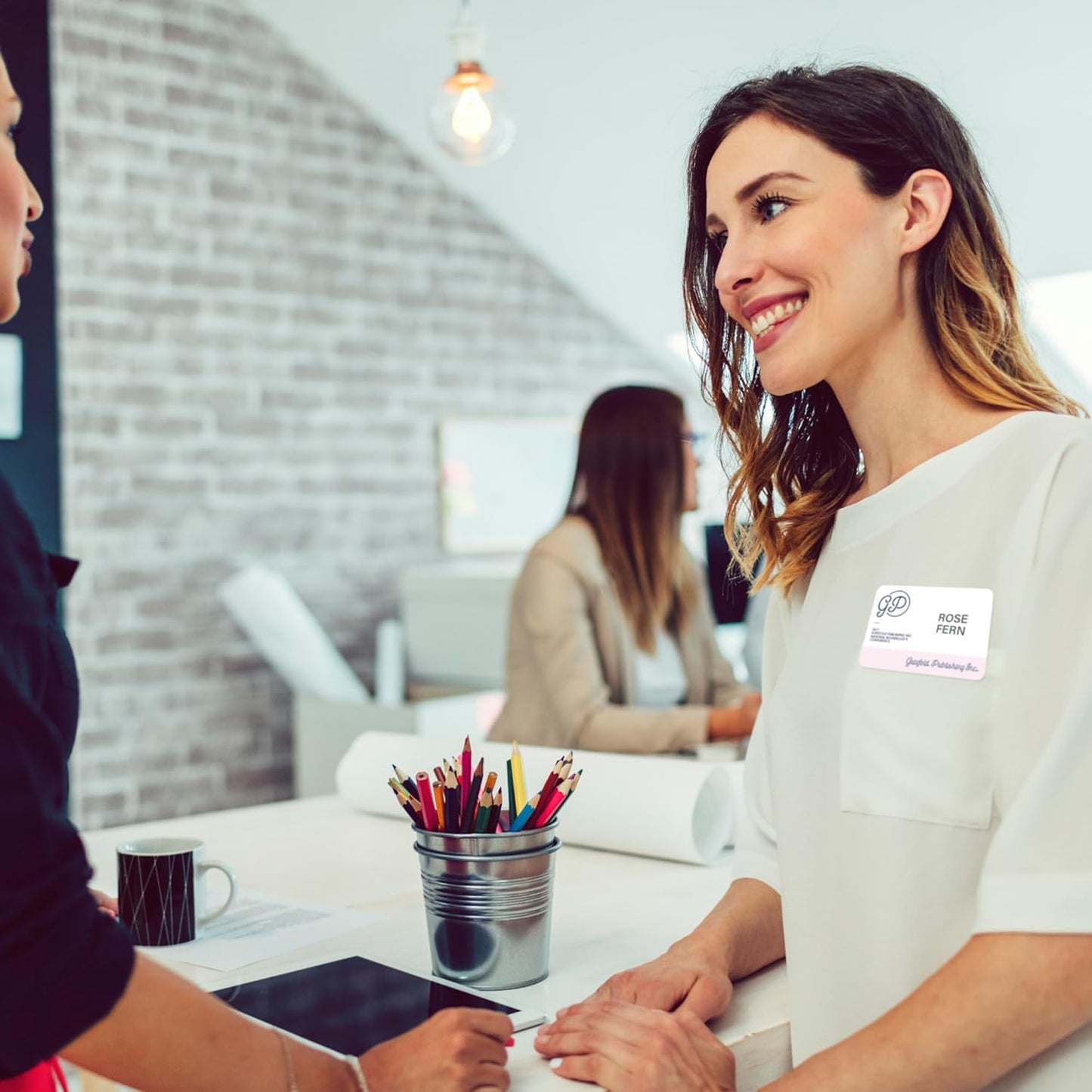 Avery Flexible Printable Name Tags, 2-1/3" x 3-3/8", Matte White, 400 Removable Name Badges for Laser and Inkjet Printers (5395)