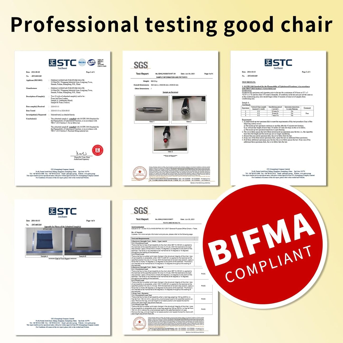 Chair, Desk Computer Chair ，with Armrests ，Ergonomic Office Chair for Home and Office, 17.32 x 22.83 x 35.43 inches, Multiple Colors (Grey)