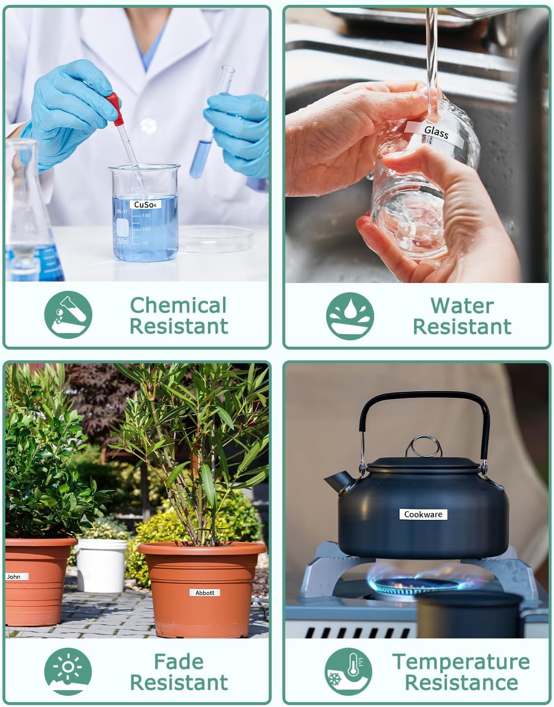 6-Pack Tze231 12mm Label Maker Tape Compatible for Brother P Touch Label Tape 12mm 0.47 White Tze-231 Tz231 Tze Tz 12mm 1/2" Laminated White for PT-D210 PT-D202 PT-D220 PT-D410 PTD600 PTD400