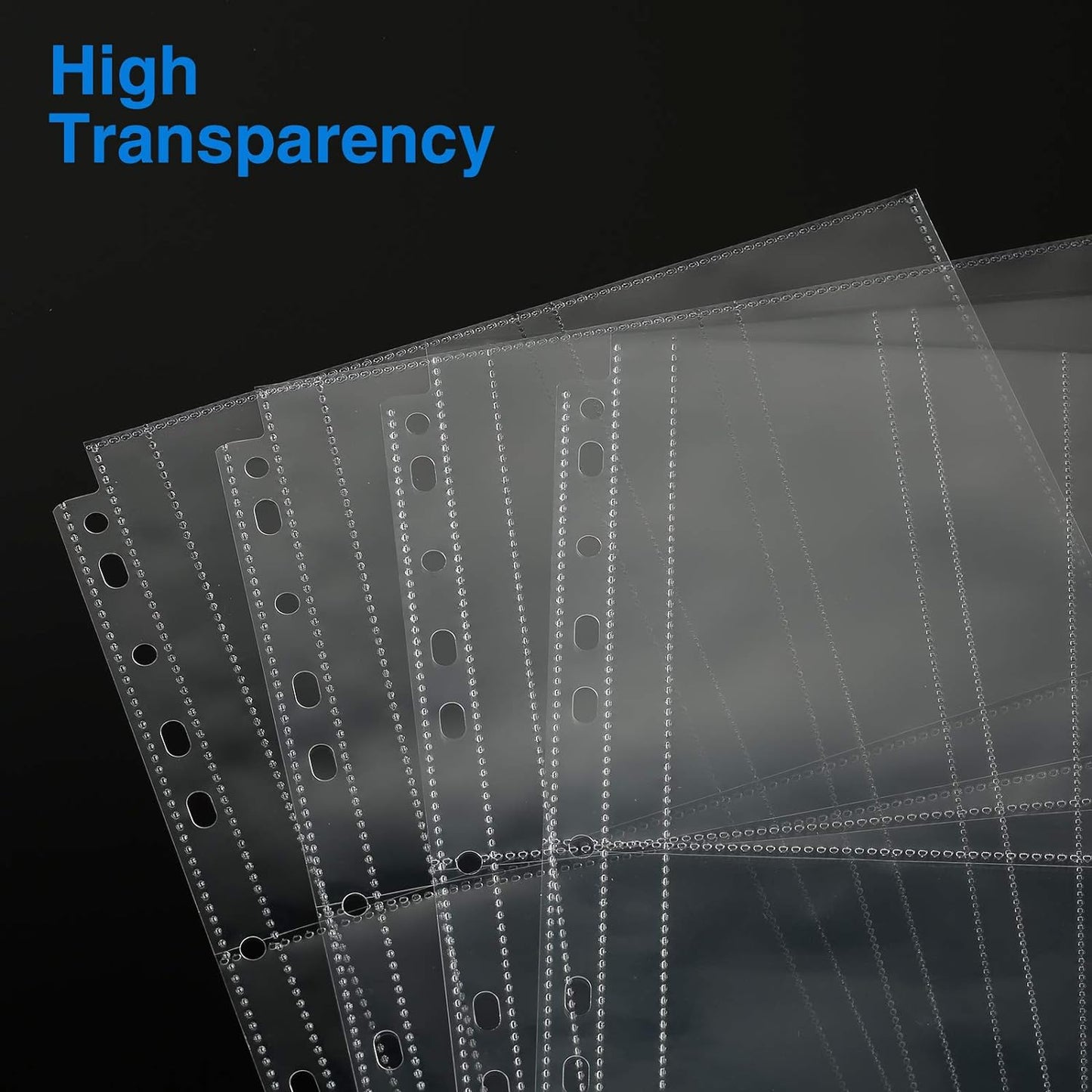 Sooez 30 Pack 4x6 Photo Sleeves, Heavy Duty Photo Sleeves for 3 Ring Binder (for 120 Pictures), Plastic Photo Album Refill Pages, Clear Archival Photo Album Sleeve, Photo Pages Sheets 8.5x11